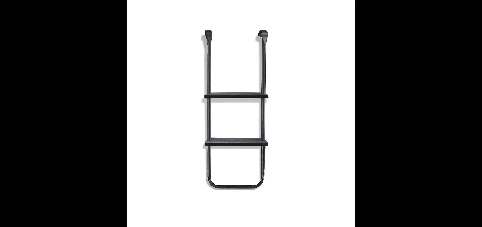 Trampolin Leiter, Leiter für Outdoor-Trampoline, höhenverstellbar, verzinkter Stahl, pulverbeschichtet - 2