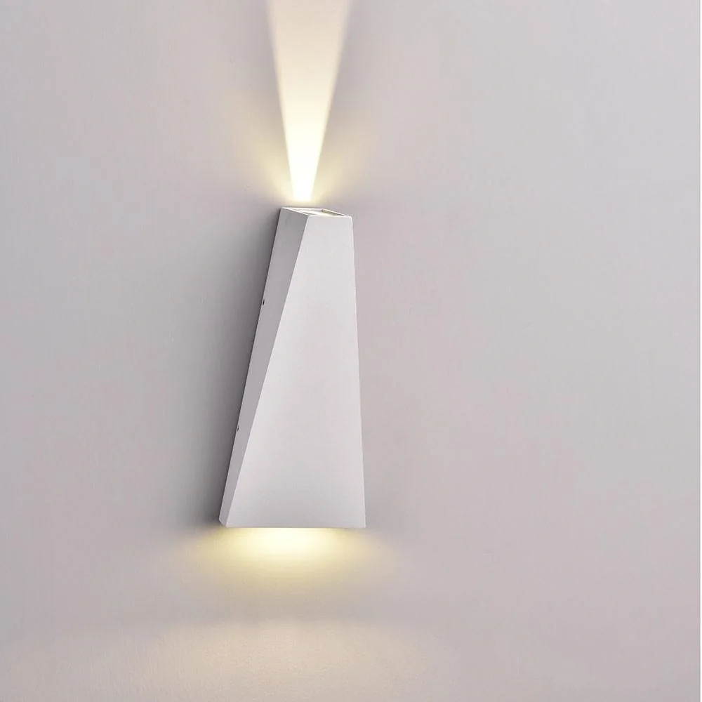 VT-826 LED-Wandleuchte - für den Innen- und Außenbereich - 6W - 3000K - 660 Lumen - weiß - 2