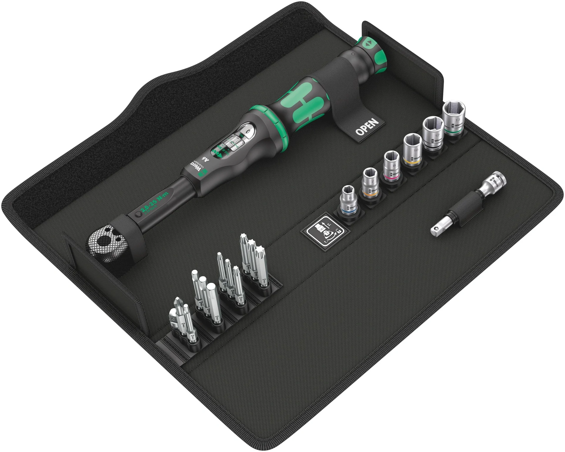 Click-Torque A 6 Set 1, 2,5-25 Nm, 20-teilig - 2