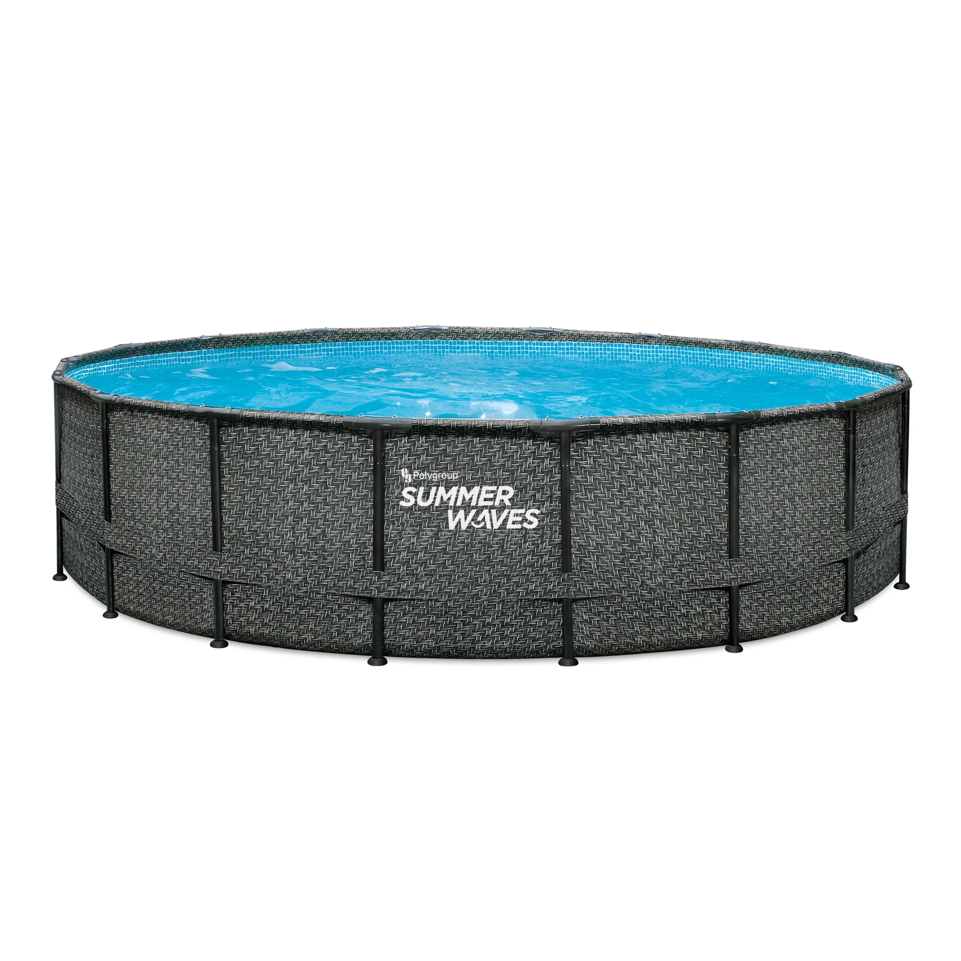 Pool Elite 549 x 132 cm, Rattan Grau - 13