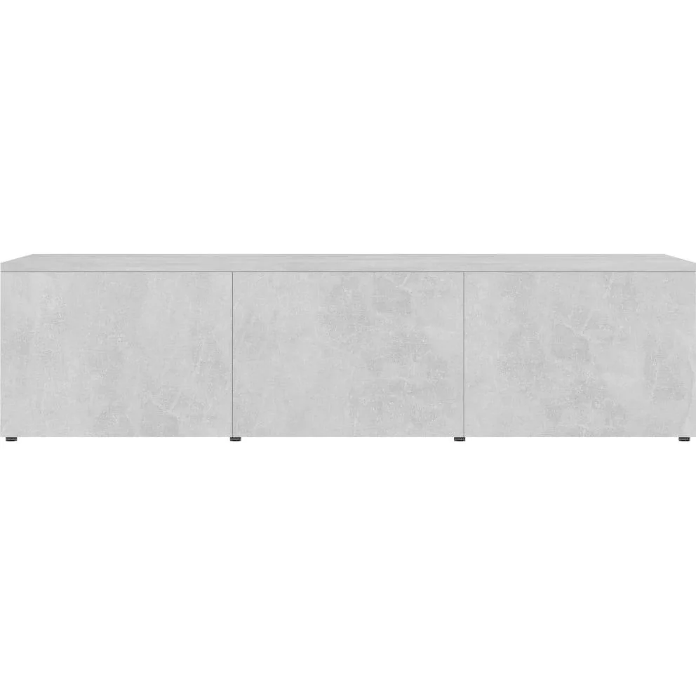 TV-Schrank 120x34x30 cm Spanplatte betongrau - 6