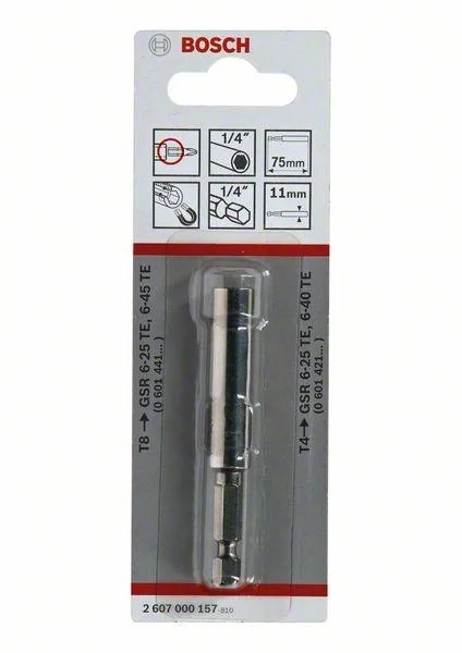 Universalhalter 1/4", 75 mm, 11 mm - 2