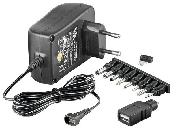 Schaltnetzteil 1500mA/ 3 bis 12 Volt wählbar, stabilisiert - 2