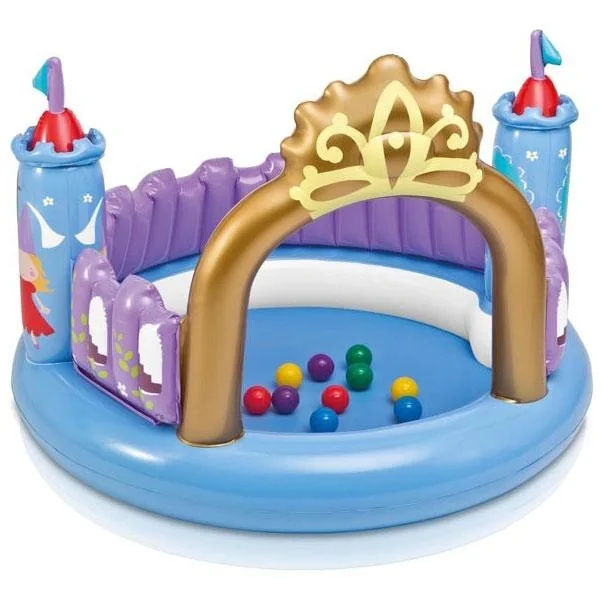 Spielburg mit aufblasbaren Kugeln - 1