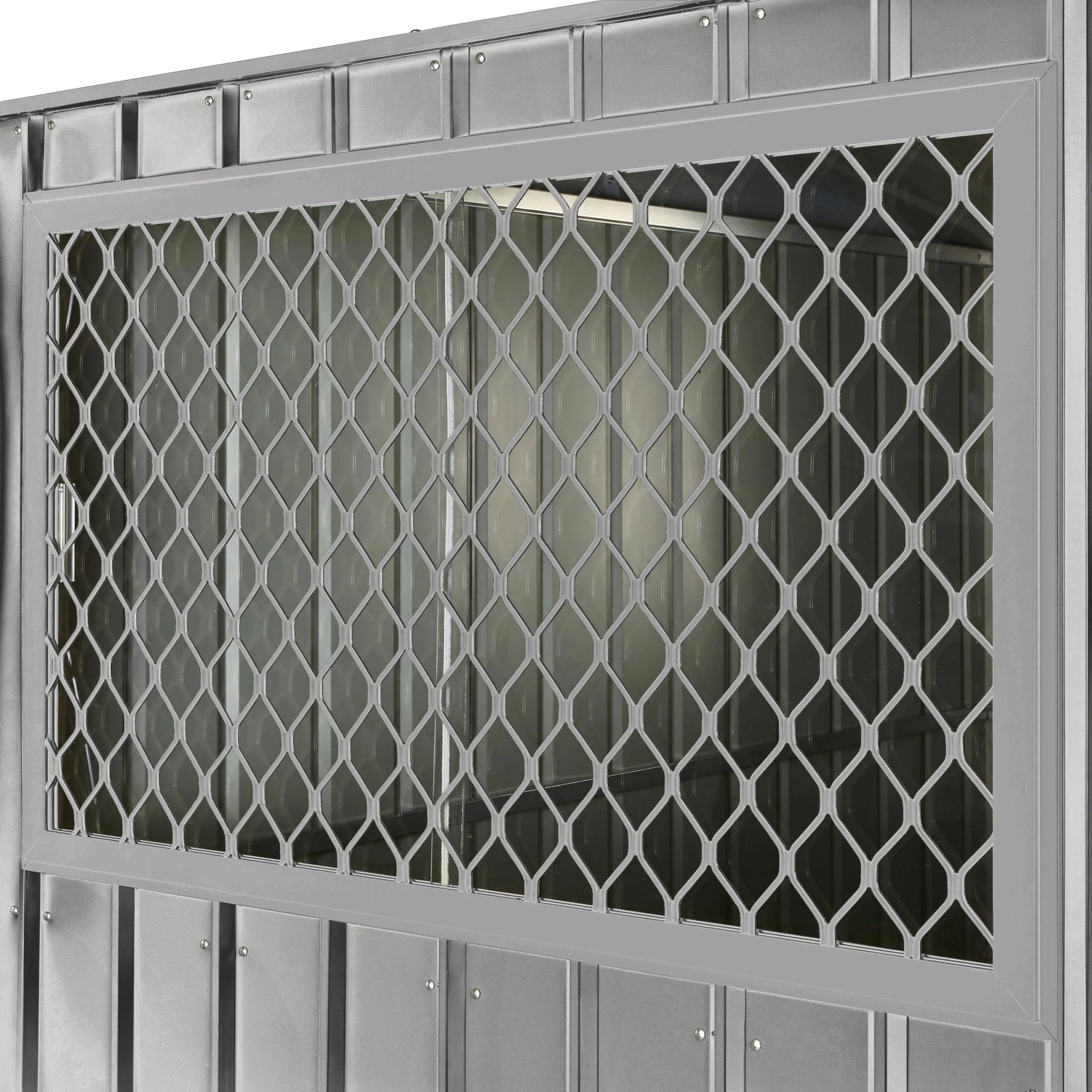 Seitenfenster 75x124 cm, silber metallic, für Skillion, Lean To, Dream - 2