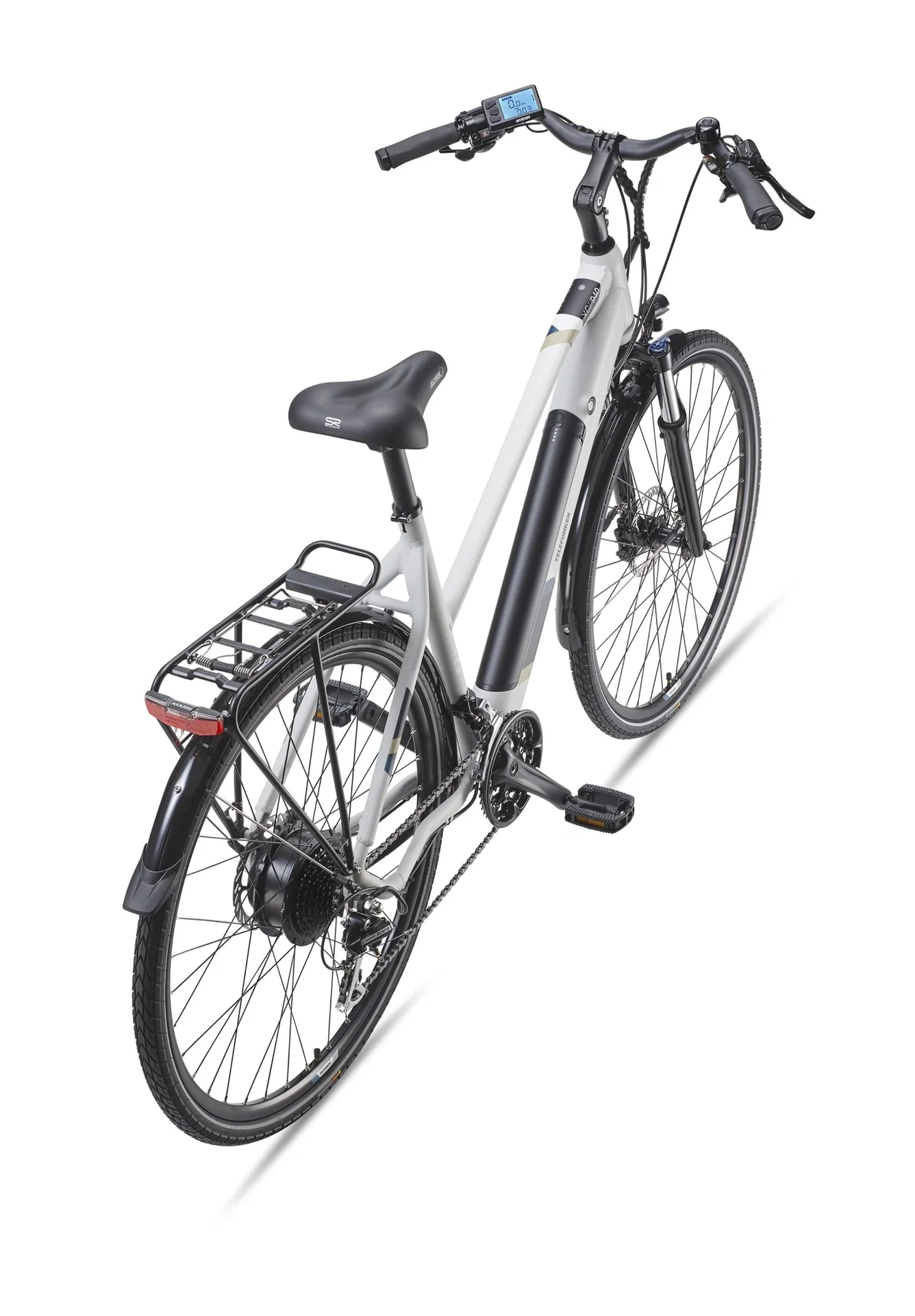 Damen Alu Trekking E-Bike, 28 Zoll, Rahmenhöhe 50 cm, 24-Gang Kettenschaltung, kreide, XC940 Expedition - 9