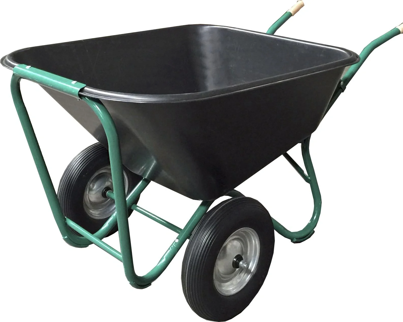 Großmulden-Schubkarre "Universal", 200 Liter, 2 aufgeschäumte Wflex-Räder - 1