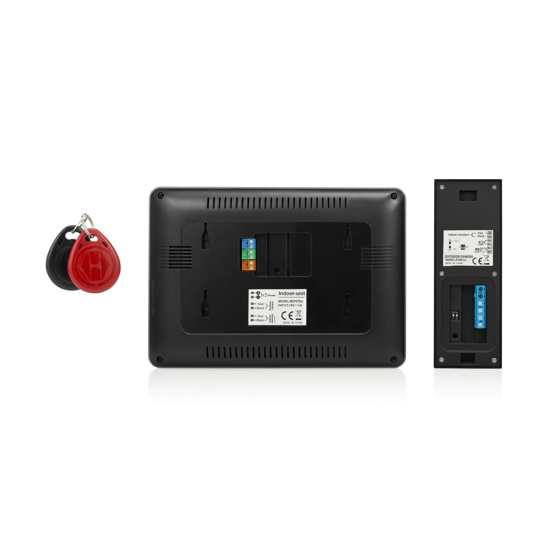 Video-Gegensprechanlage 7 Zoll Touchscreen - 2