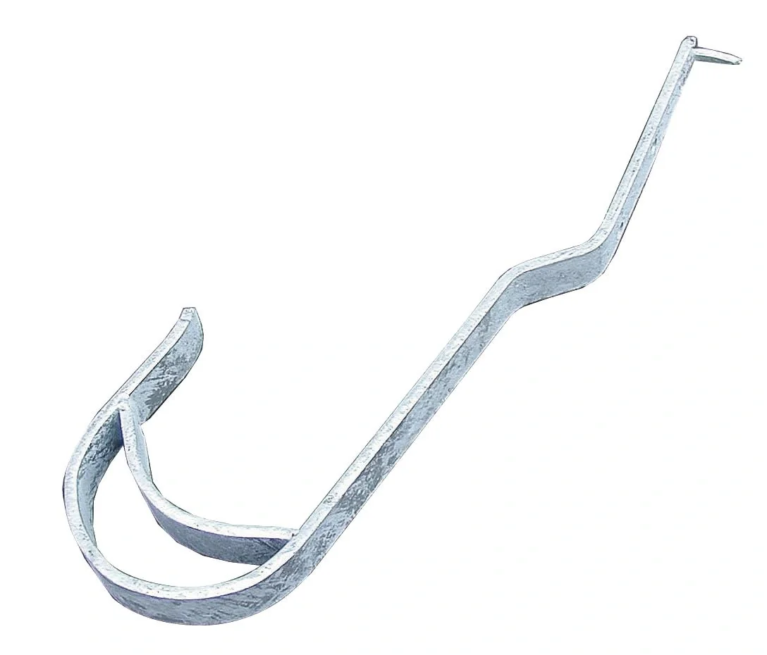 Dachhaken für Ziegel und Pfannen, Farbe braun - 1
