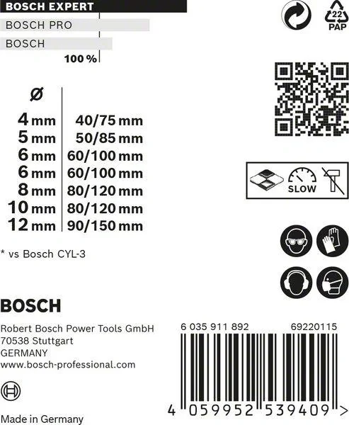 Bohrer-Set CYL-9, 7-teilig EXPERT - 13