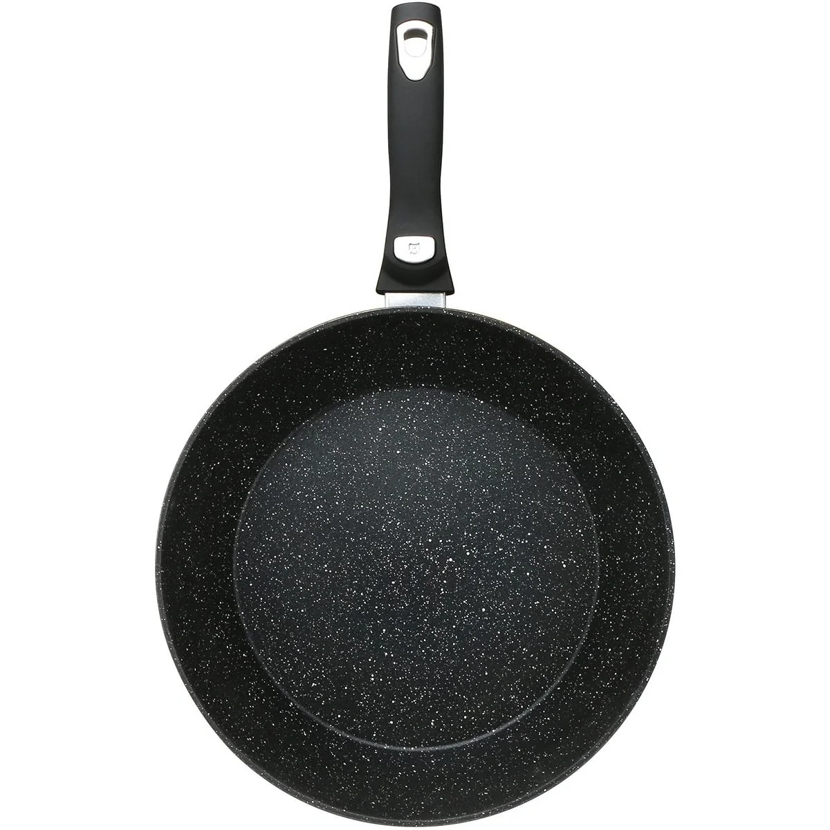 Wokpfanne - mit Deckel - 30cm - Schwarz - 8