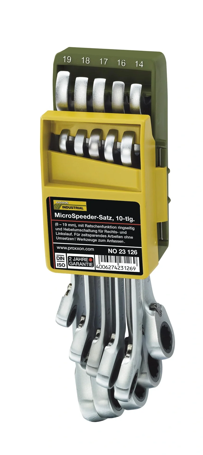 MicroSpeeder-Satz im Klapphalter, 8 -19 mm (10-teilig) - 2