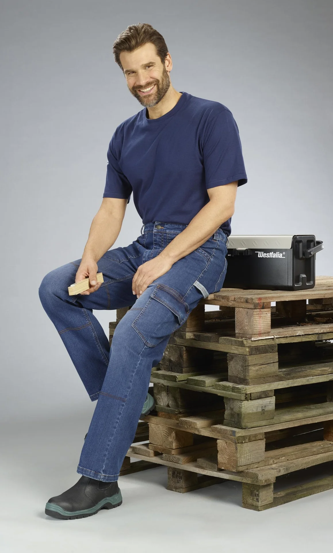 Power Denim Jeans, Farbe bluestone, Gr.48 - 10