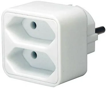 Adapterstecker auf 4 Euro-Steckdosen - 2
