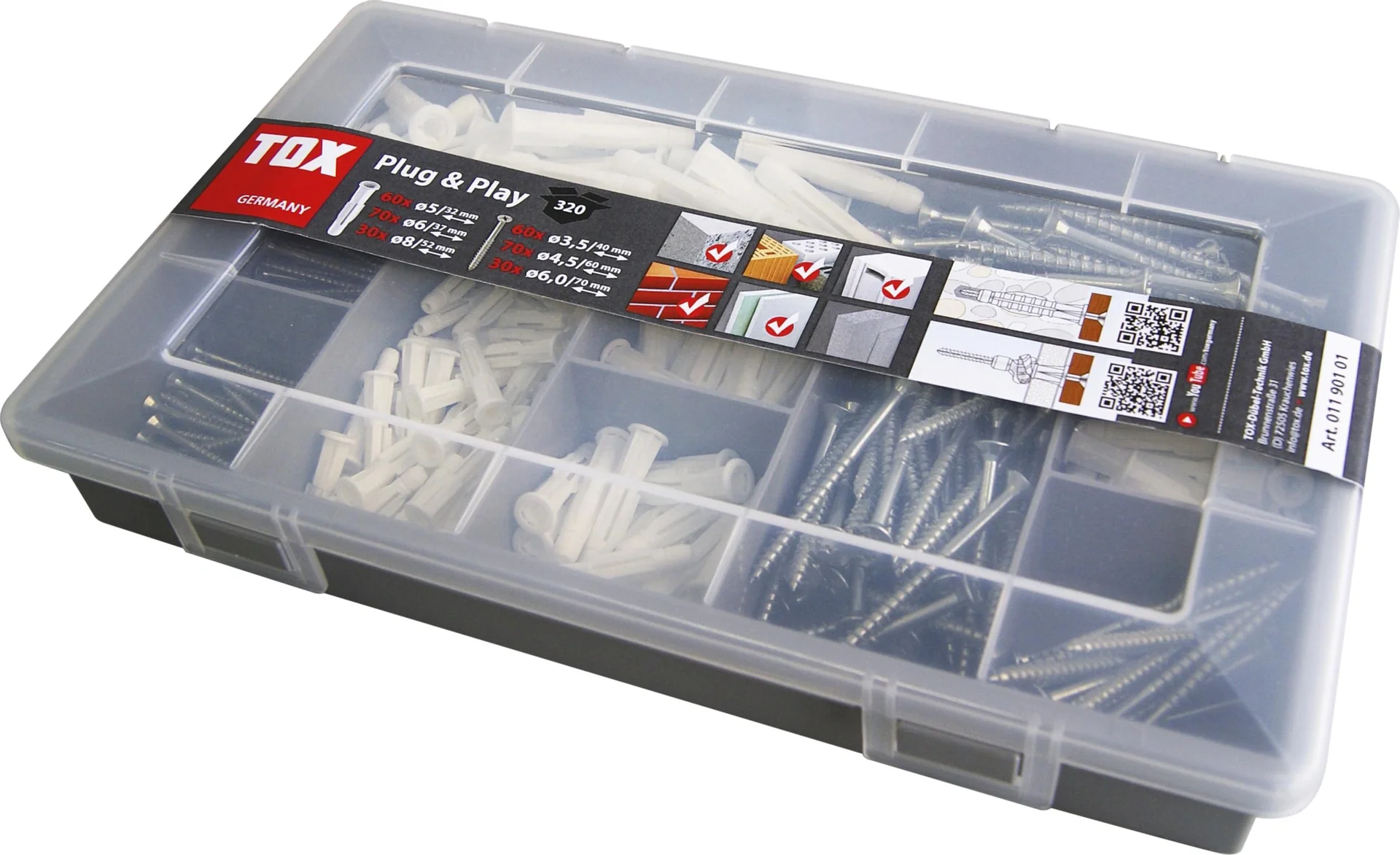 Standardsortiment Plug & Play, 320-teilig - 1