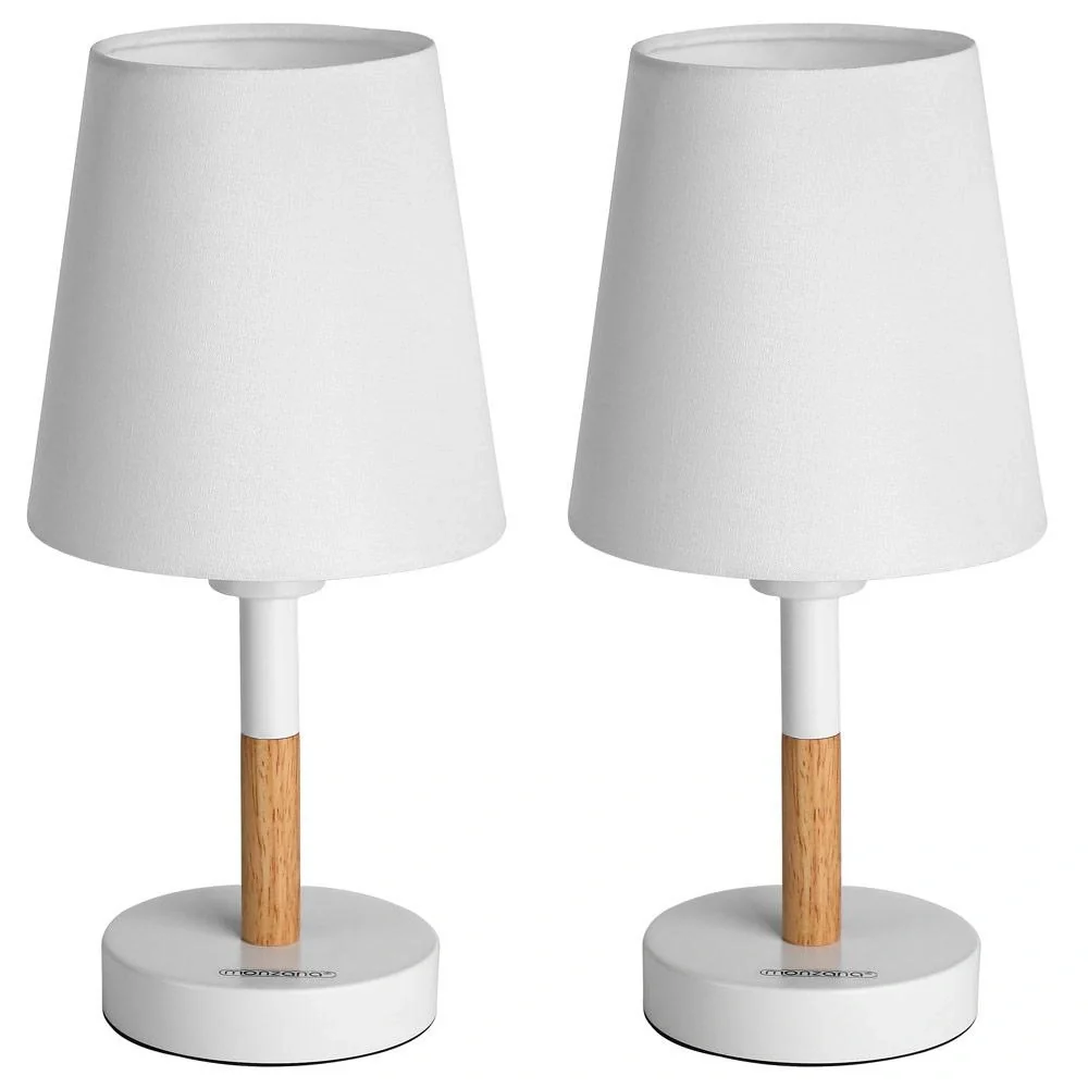 Tischlampen-Set 2-teilig Daisy weiß - 9