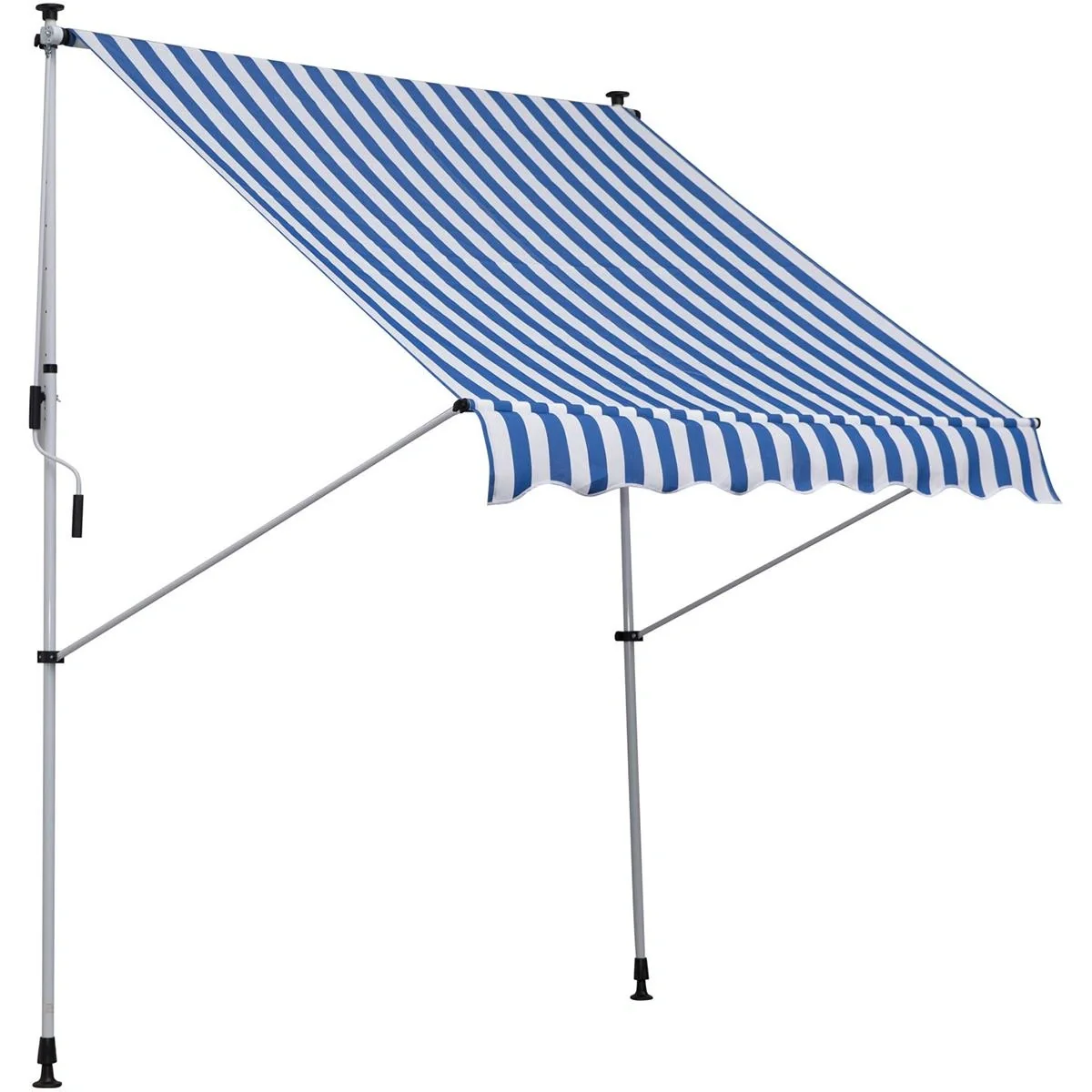 Klemmmarkise mit Handkurbel - 1
