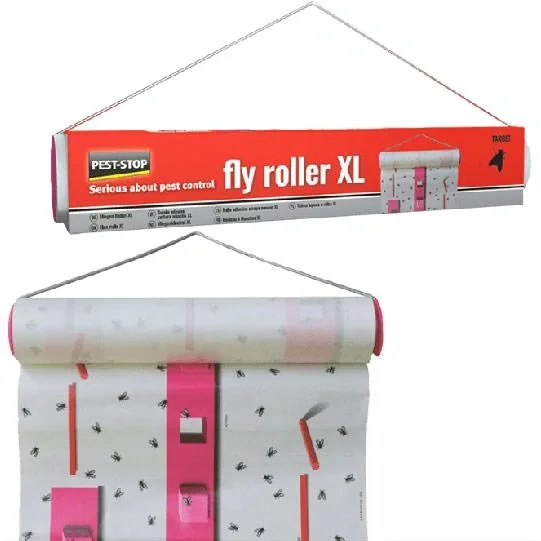 Pest-Stop Fliegenfallen - Klebestreifen gegen Fliegen - breit - 3 PIPS - 2