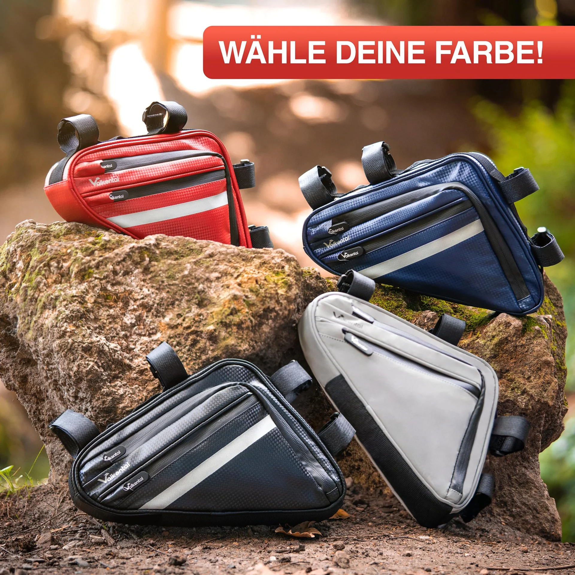 Triangle Bag, Rot - 7