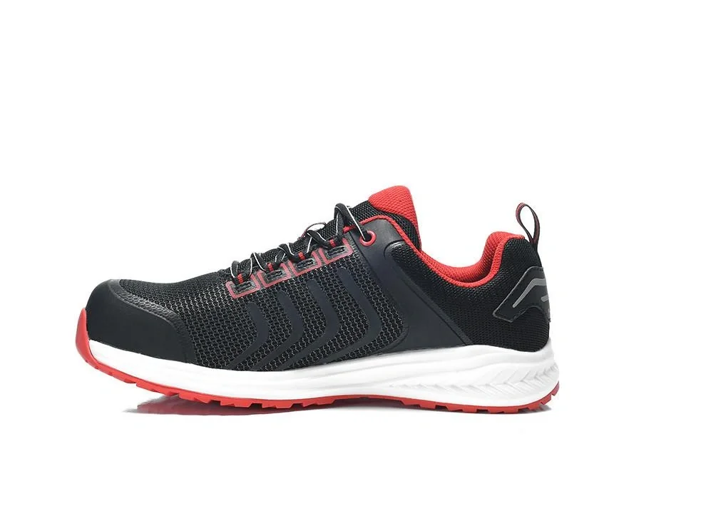 Sicherheitshalbschuh LIVAS black-red Low ESD S1P Gr. 39 - 6