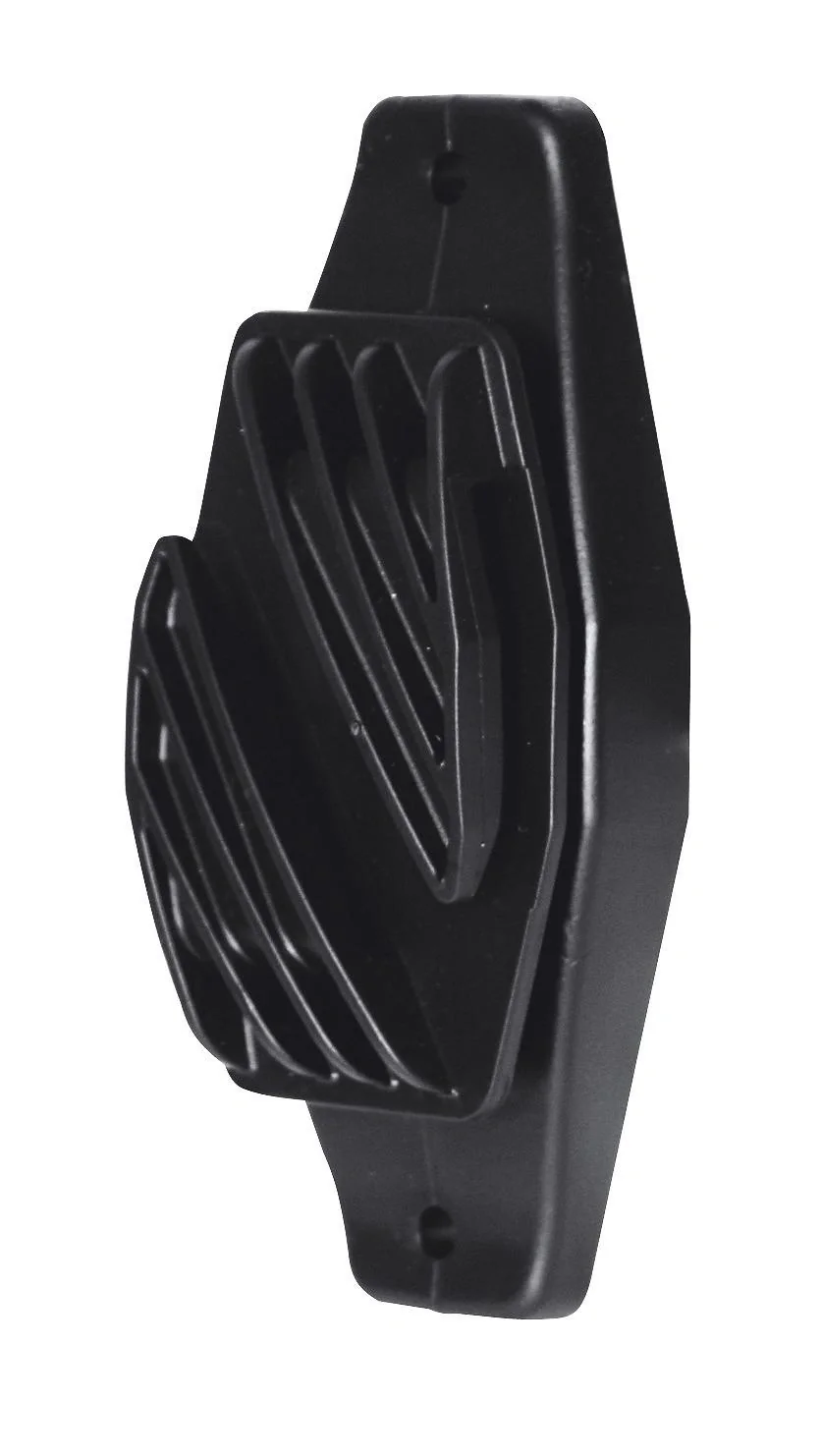 Breitbandisolator 40 mm, Farbe schwarz, 10 Stück - 2