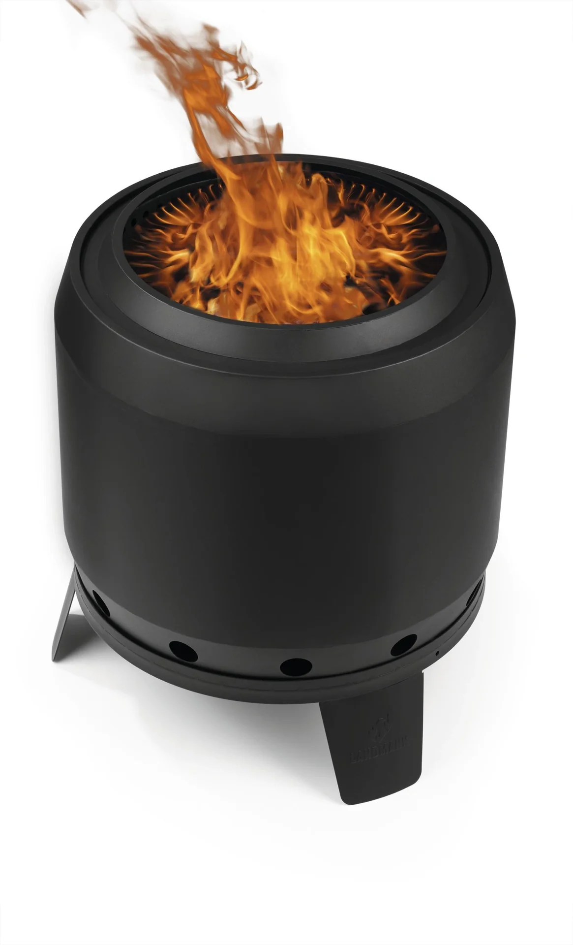 Feuerkorb rauchfrei, 68 cm, Schwarz - 6
