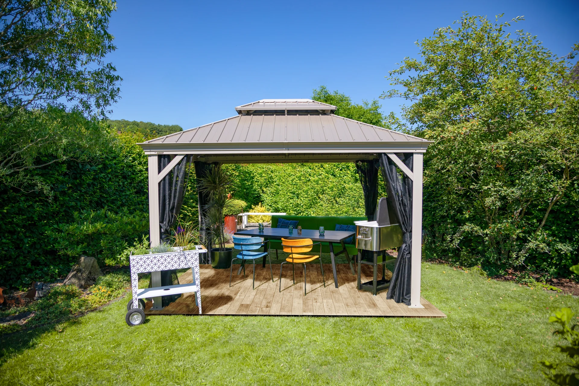 Pavillon Messina 12x16 champagner - 21