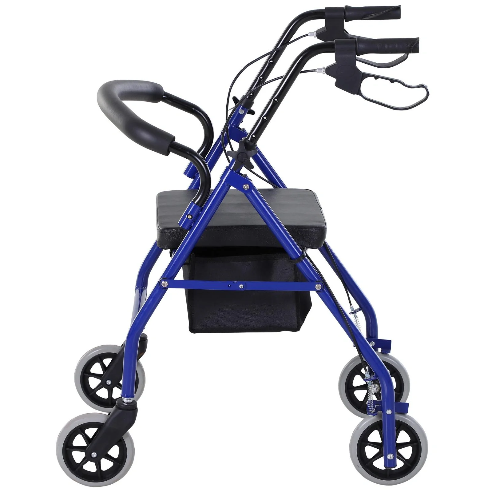 Rollator mit Stuhl und Tasche - 6