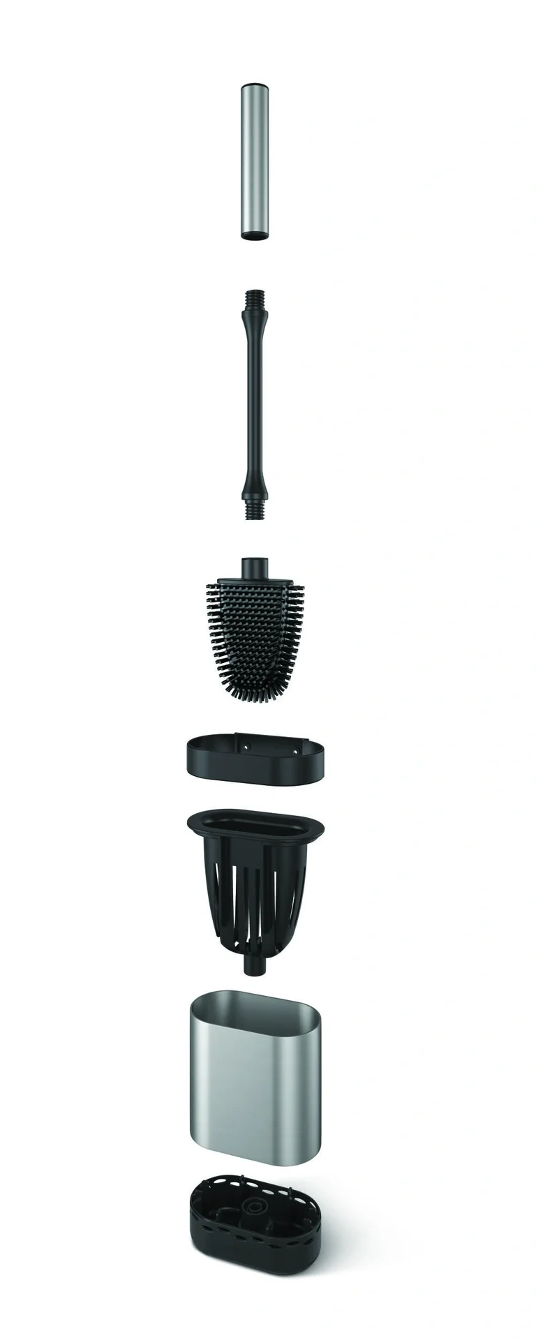 Cleany WC-Bürste flach Inox - 11