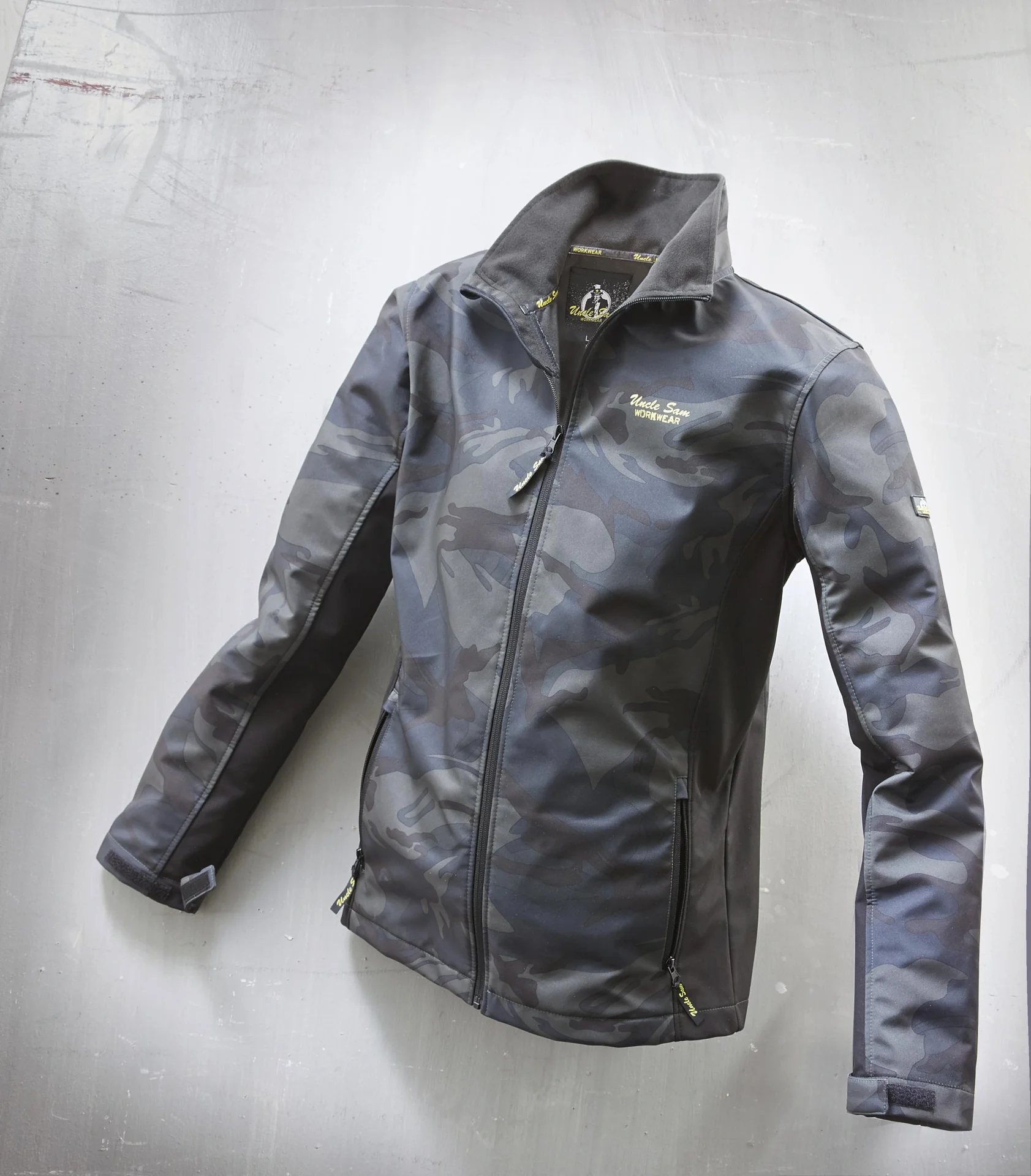 Softshelljacke, camouflage, Gr.M - 4