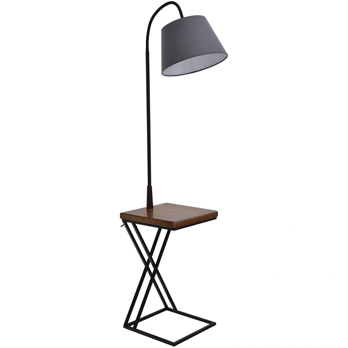 Stehlampe mit Tisch - 1