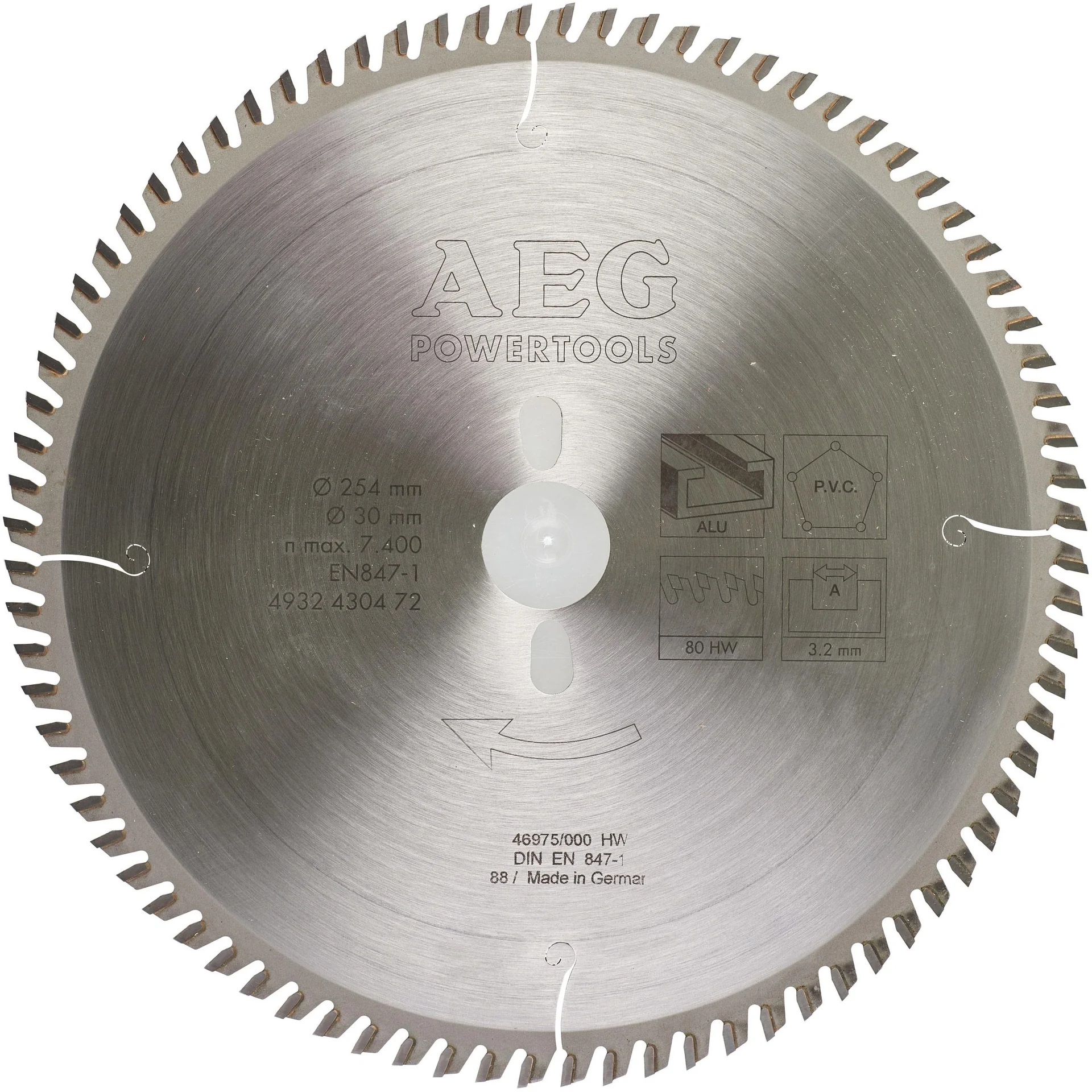 Klinge Kapp- / Gehrungssägen 80T - 1
