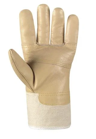 Möbelleder-Handschuh HELLES LEDER, Größe 11 - 1