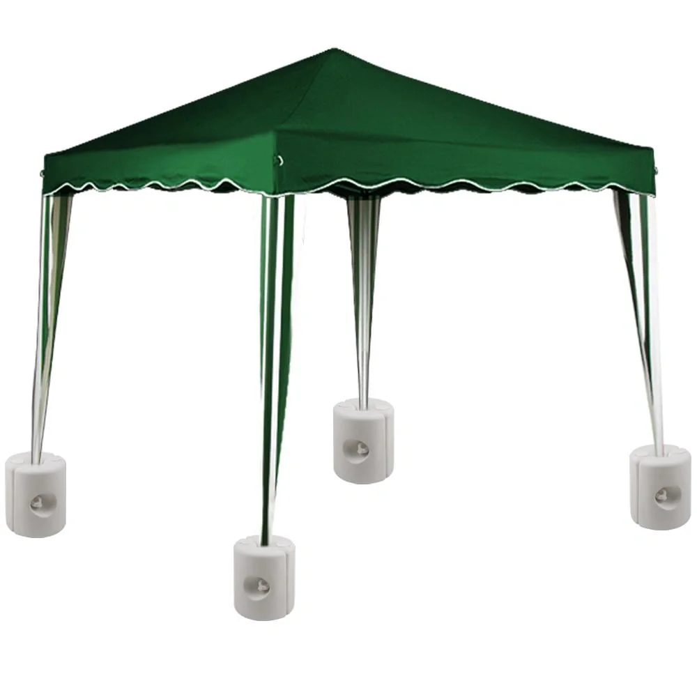 Pavillon Standschutz 4er-Set Weiß - 4