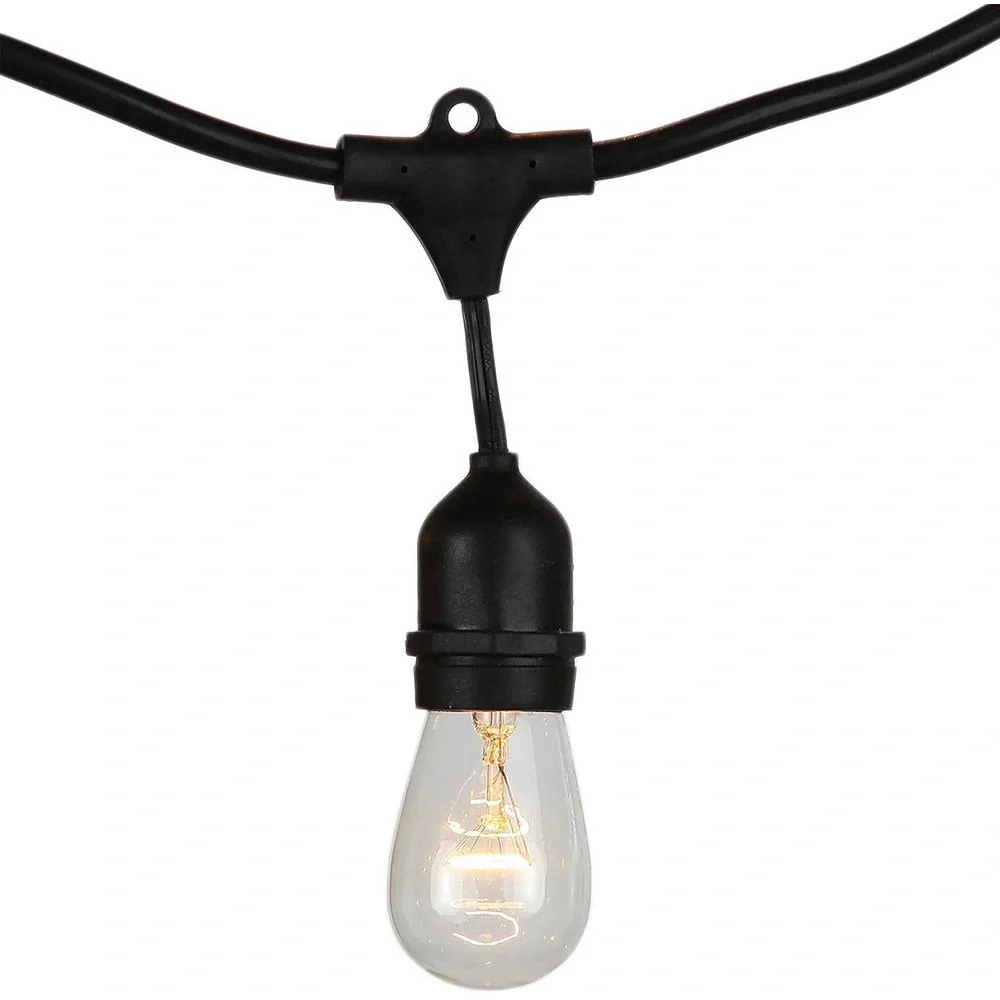 VT-7135 Lichtkabel - Wasserdicht - 10 E27-Armaturen - 5 Meter - 8