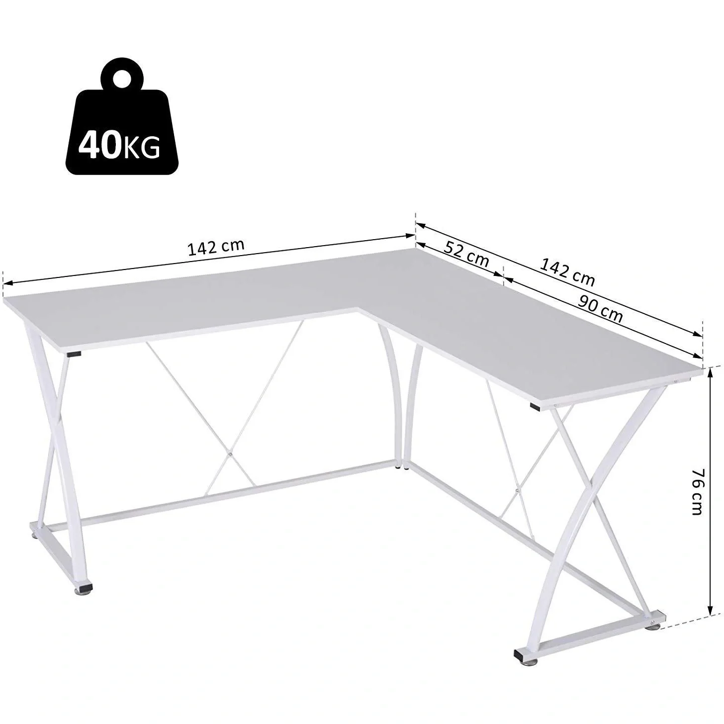Winkelschreibtisch - 1