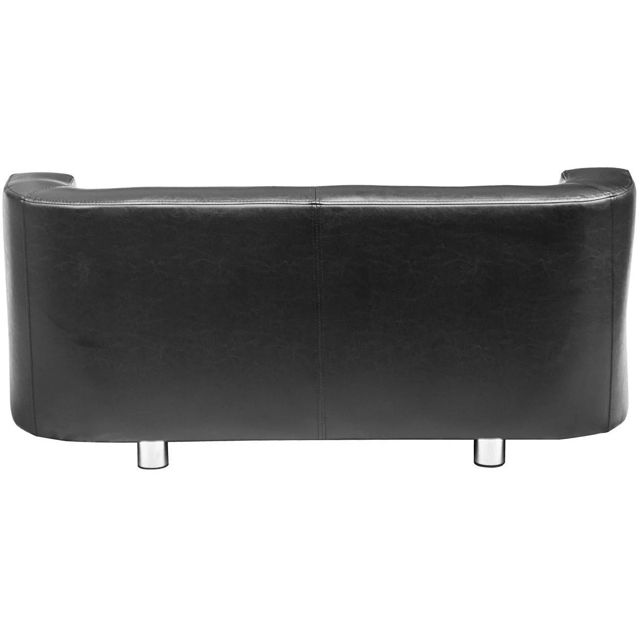 Luxus Hundesofa Hundebett Kunstleder schwarz-weiss - 8