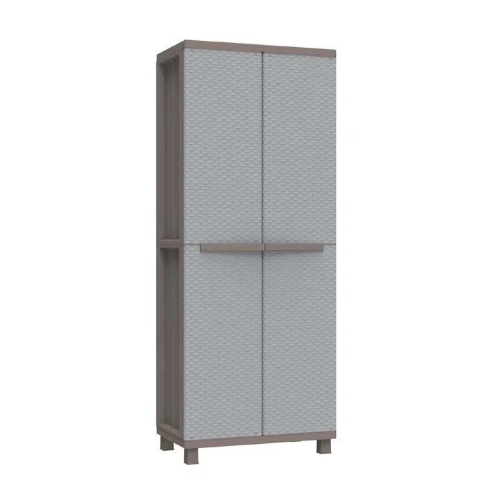 Kunststoff-Spindschrank J-Rattan 368 für den wettergeschützten Außen- und Innenbereich - 3