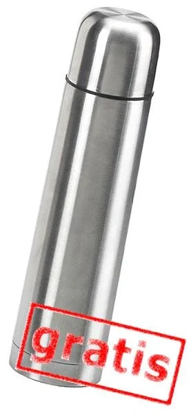 Edelstahl Isolierflasche 1,0 l - 1