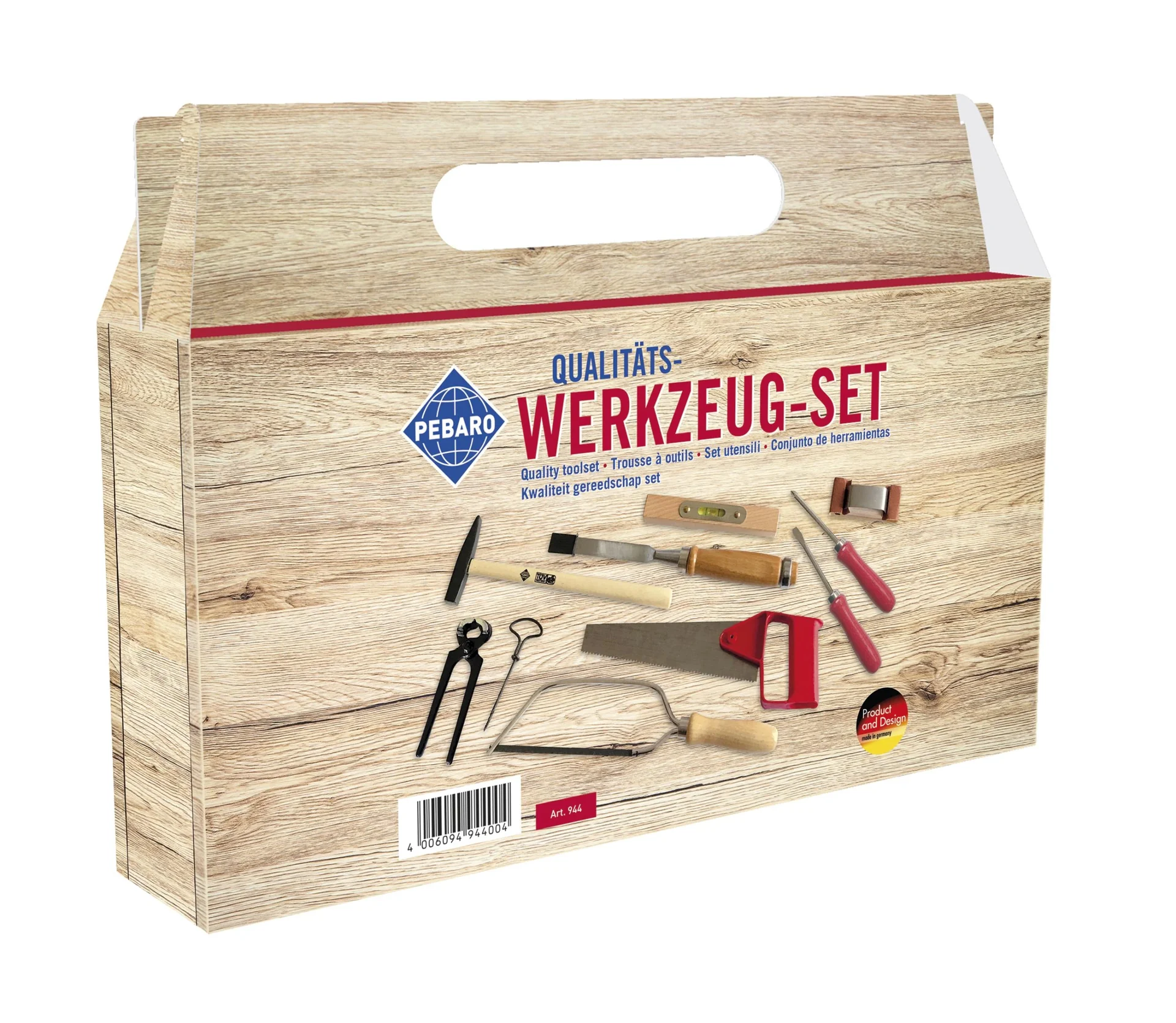 Werkzeugset im Tragegriff-Karton - 3