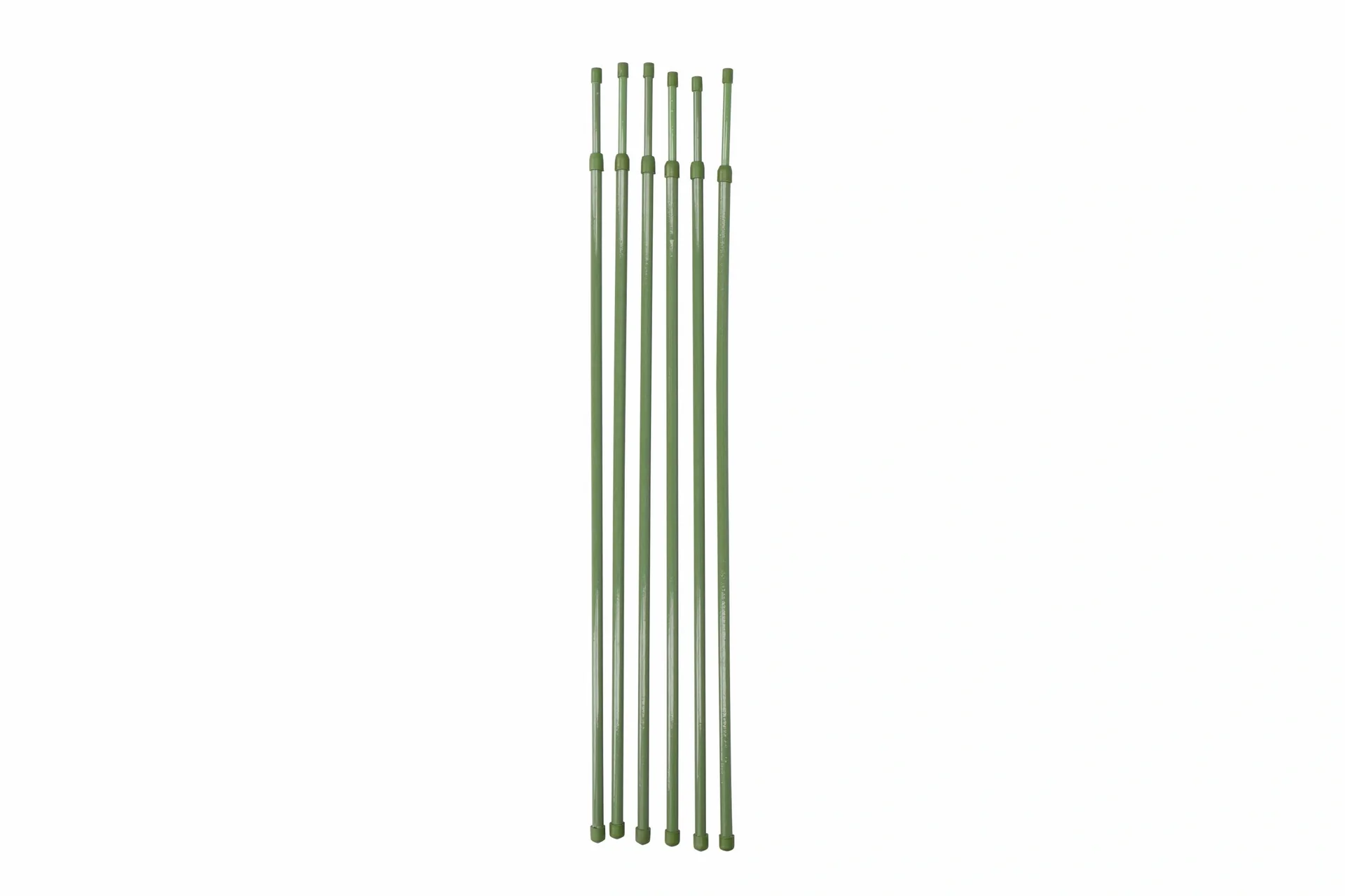 Kunststoff-Pflanzstab , teleskopierbar 50-80 cm, grün, 6 Stück - 2