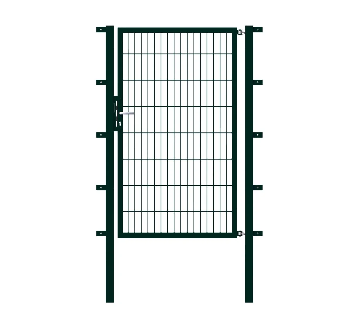Einzeltor Flexo mit Zubehör, grün/ Breite 200 cm, Höhe 120 cm - 3