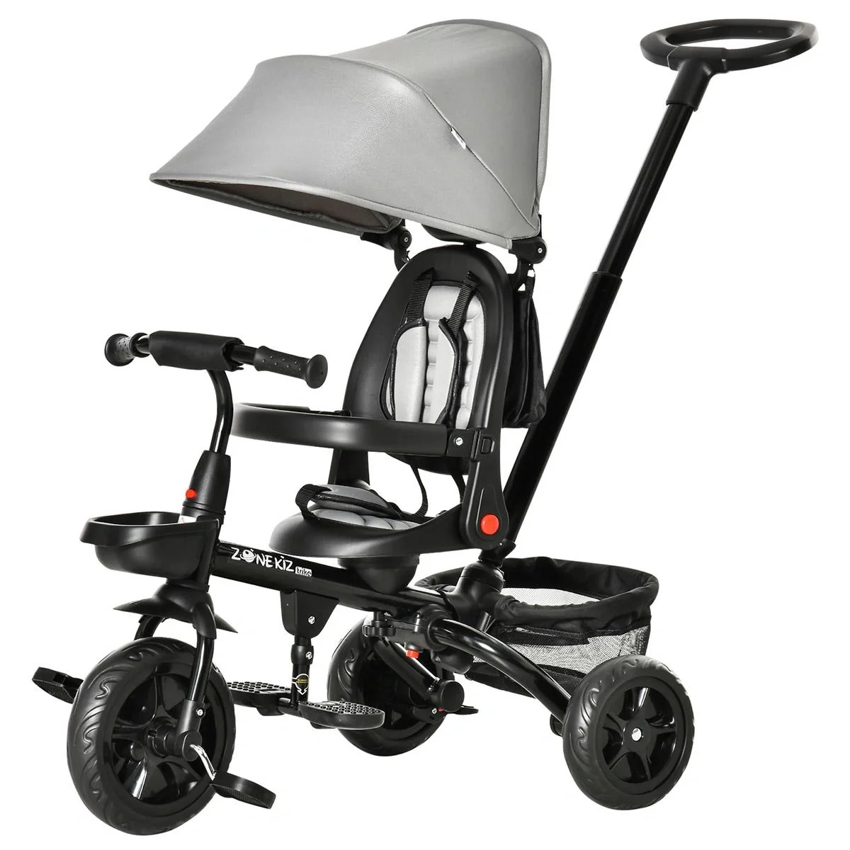 4-in-1 Kinderdreirad Kinderwagen - 1