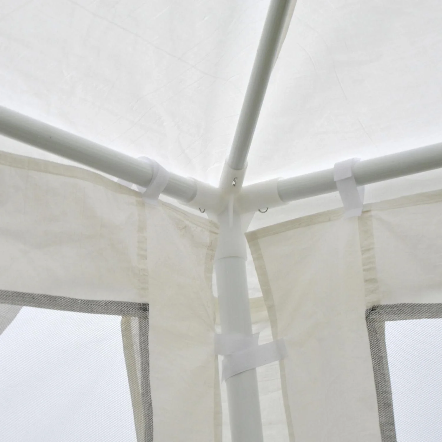 Pavillon Partyzelt mit Seitenwänden 4x3m - 8