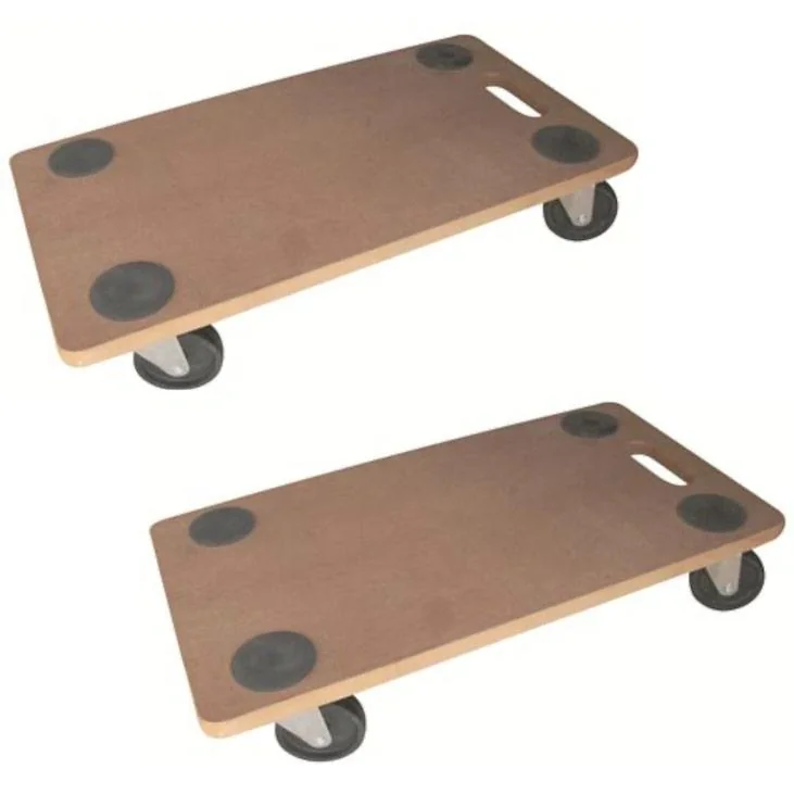 Transporthilfe - 2er-Set - MDF - 580x300 mm - 200kg - 1