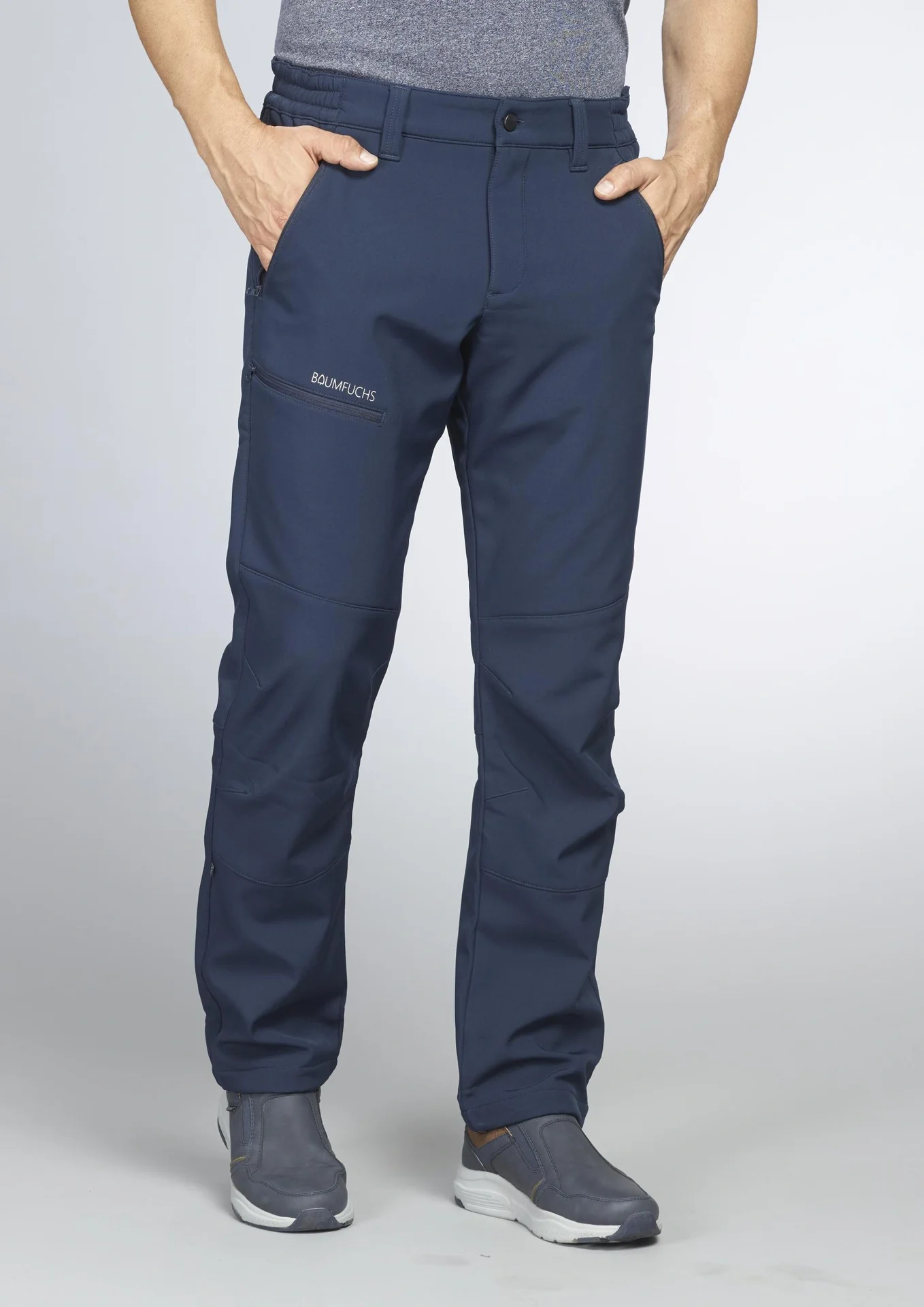 Outdoorhose mit Futter, Farbe marine, Gr.50 - 2