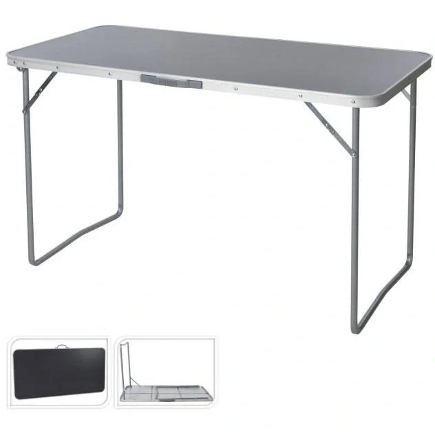 Soellaart Rechteckiger Campingtisch - Grau - 120X60x70cm - 1