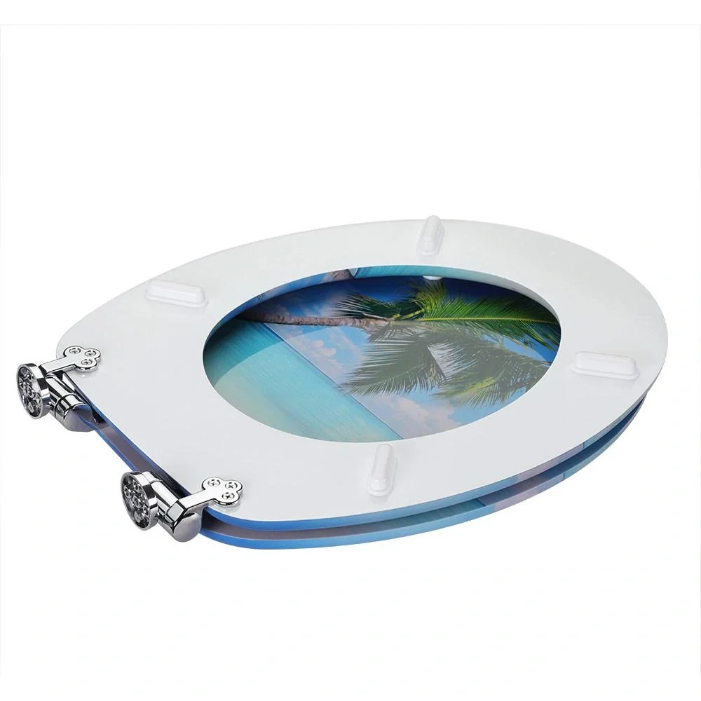 MDF-Toilettensitz mit Absenkautomatik Strand - 10