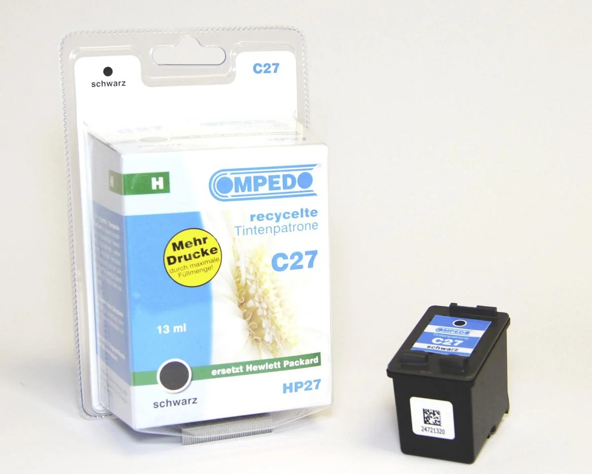 Druckerpatrone für HP 27 schwarz - 2