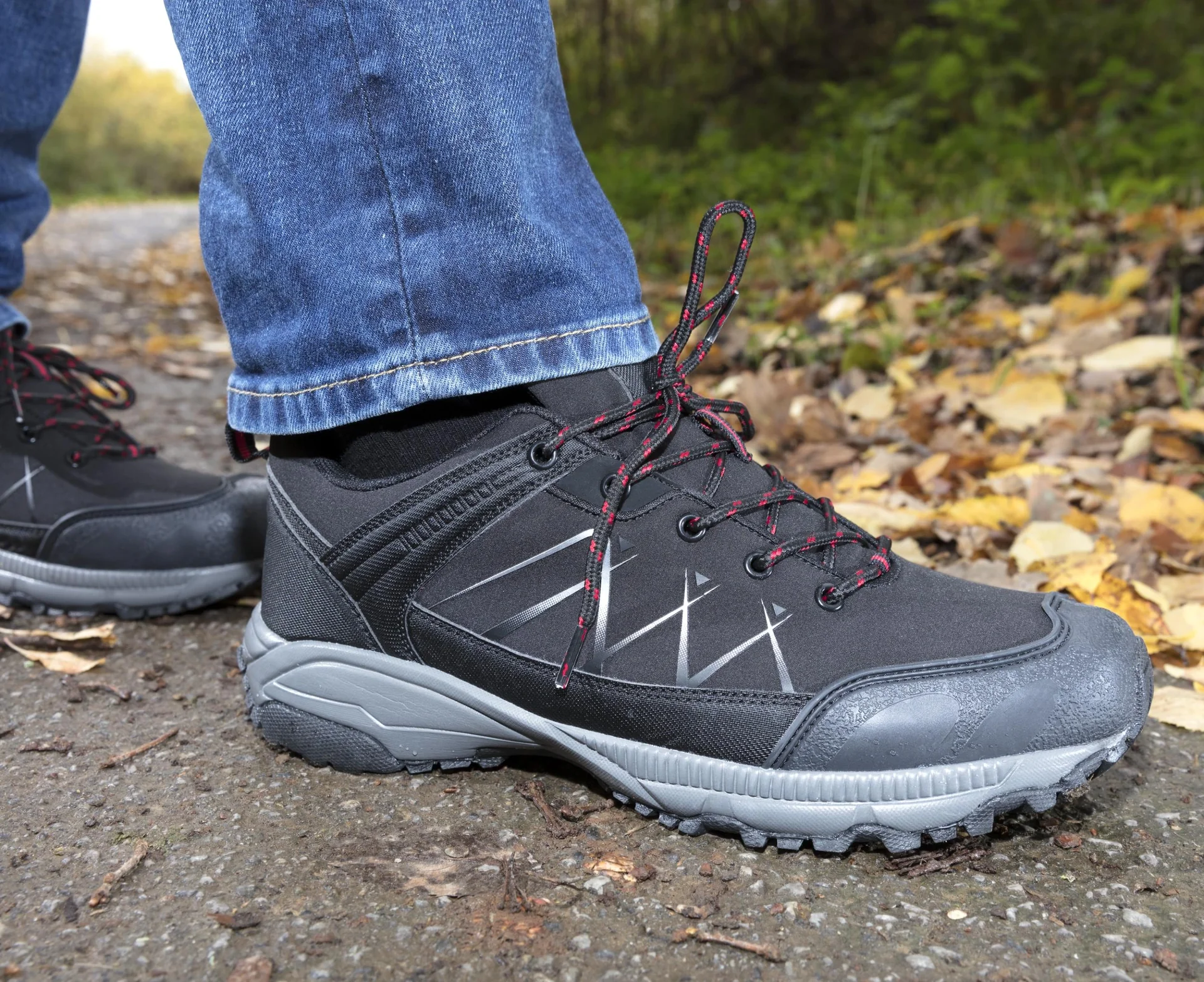 Softshell Schuh, Farbe schwarz/rot, Gr.40 - 7